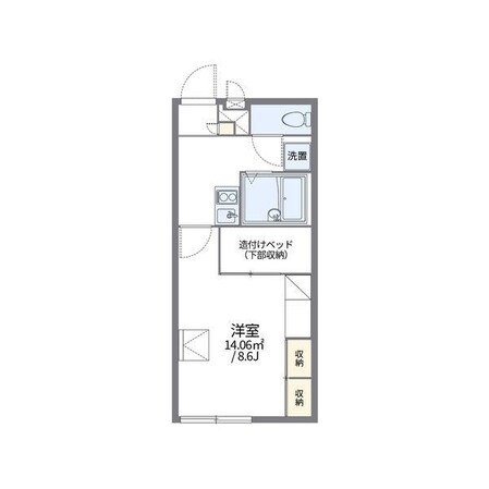 レオパレス泉が丘の物件間取画像